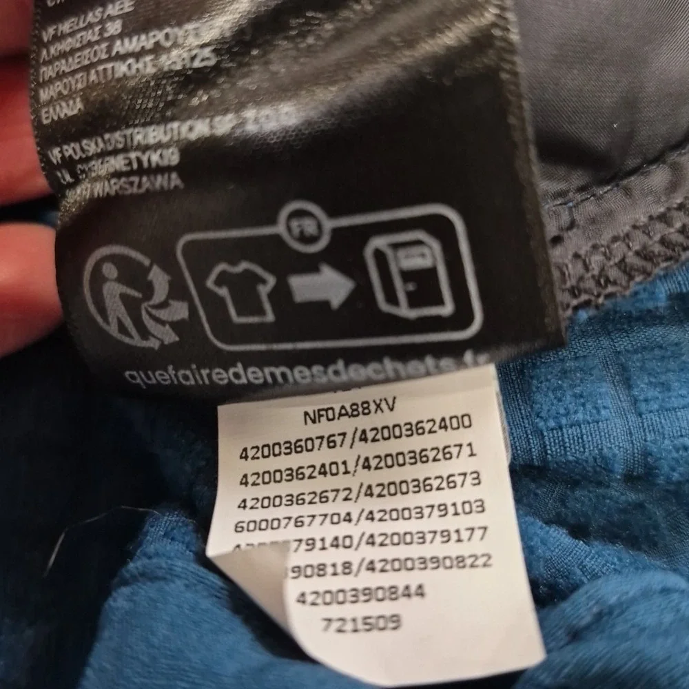 North‎ Face Tekware Grid Hybrid Jacket Full Zip Mens XXL 2XL Hooded